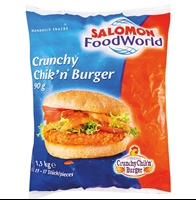 Bild von Crunchy Chicken Burger