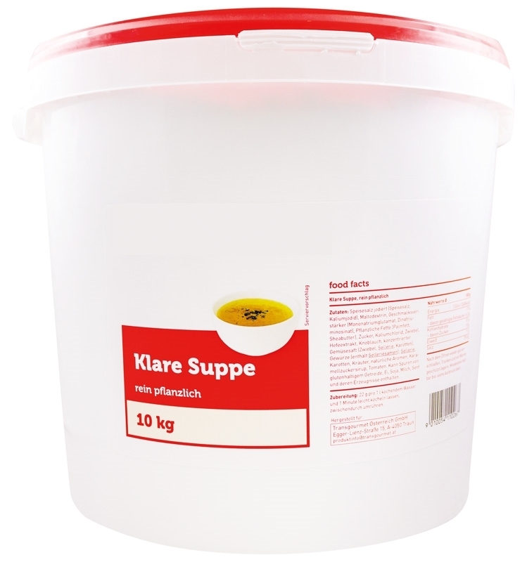 Bild von Klare Suppe (rein pflanzlich)