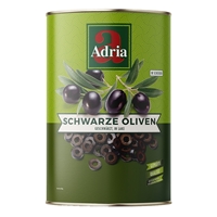 Bild von Adria Schwarze Oliven in Scheiben