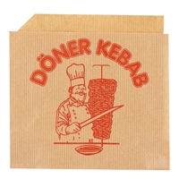 Bild von Döner Tüten - Braun