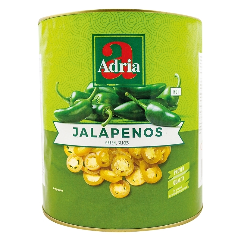 Bild von Adria Jalapenos, grün in Scheiben