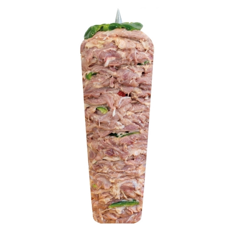 Bild von Döner Kebab mit Paprika-Gemüse
